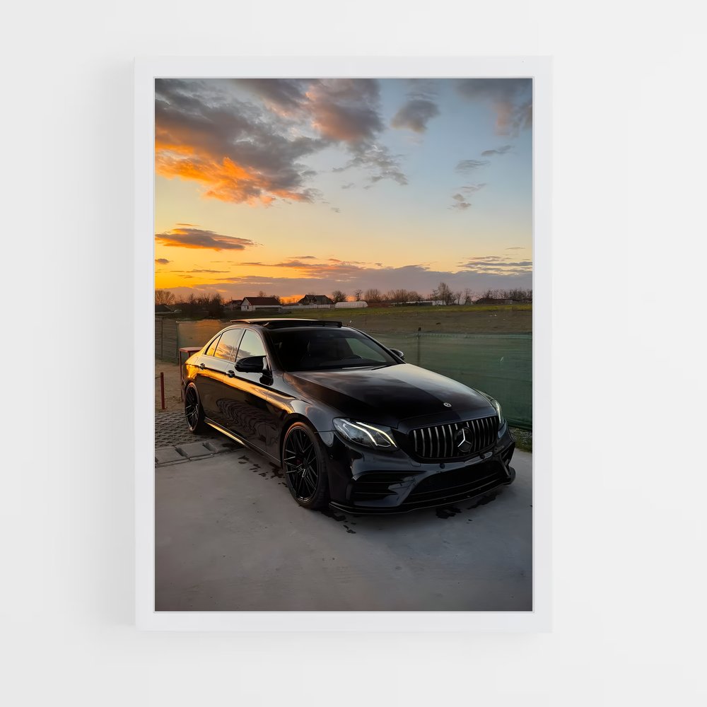 Poster Sunset Drive E63 – affiche Mercedes (vue 3)
